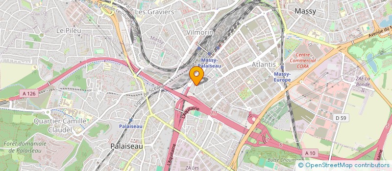 localisation de l'entreprise EGLISE PROTESTANTE UNIE DE LA VALLEE DE CHEVREUSE à PALAISEAU