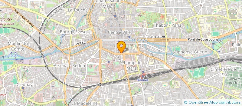 localisation de l'entreprise EGLISE PROTESTANTE UNIE DE RENNES  RENNES