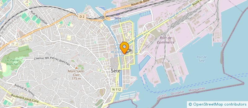 localisation de l'entreprise EGLISE PROTESTANTE UNIE DE SETE ET BASSIN DE THAU à SETE