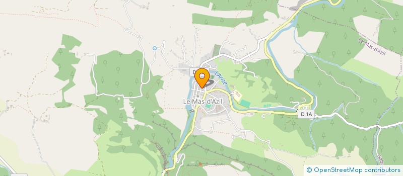 localisation de l'entreprise EGLISE REFORMEE à LE MAS-D'AZIL