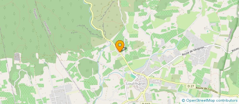 localisation de l'entreprise EGLISE REFORMEE DE LOURMARIN  LOURMARIN