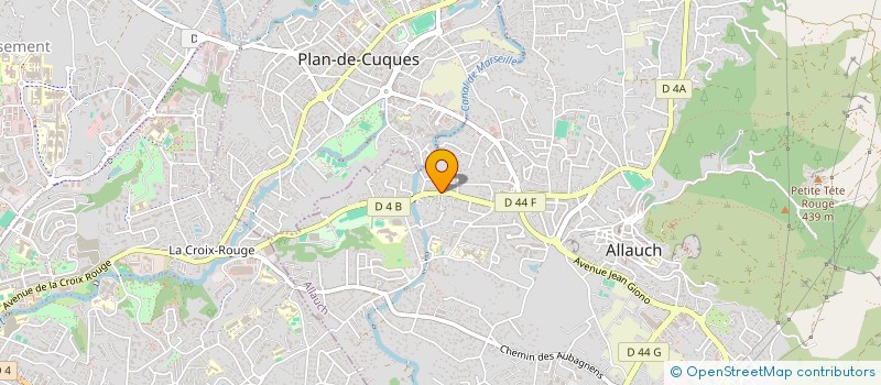 localisation de l'entreprise EGLISE REFORMEE EVANGELIQUE  ALLAUCH