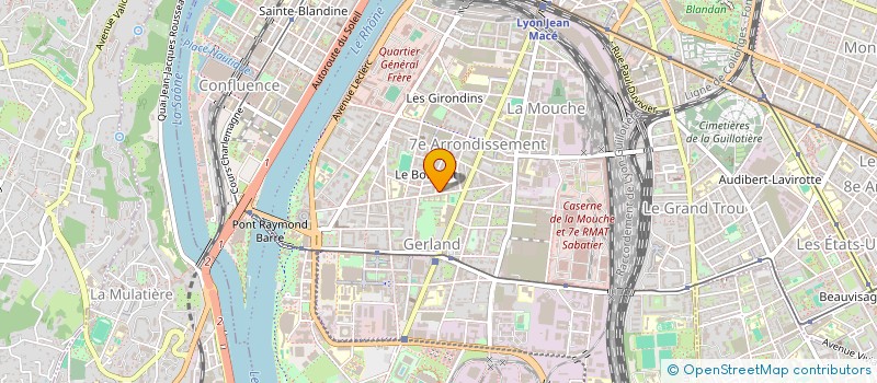 localisation de l'entreprise EGLISE REFORMEE EVANGELIQUE DE LYON  LYON