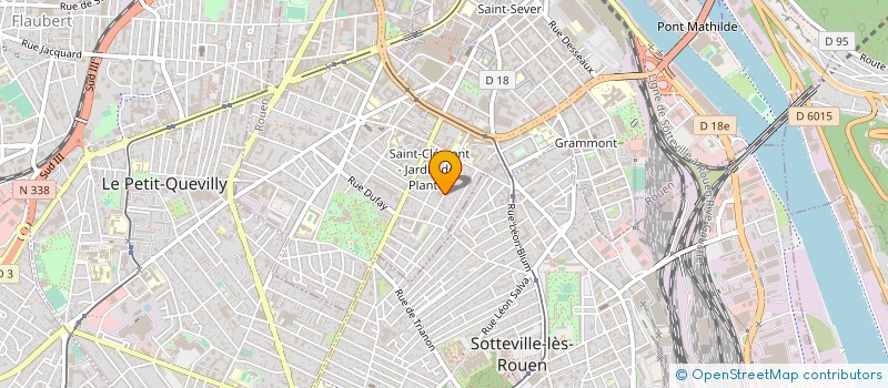 localisation de l'entreprise EGLISE ROUEN METROPOLE à ROUEN