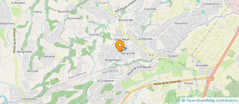 localisation de l'entreprise EGLISE SEL DE LA TERRE  BAIE-MAHAULT