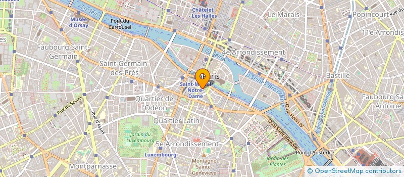 localisation de l'entreprise EGLISE ST JULIEN LE PAUVRE  PARIS