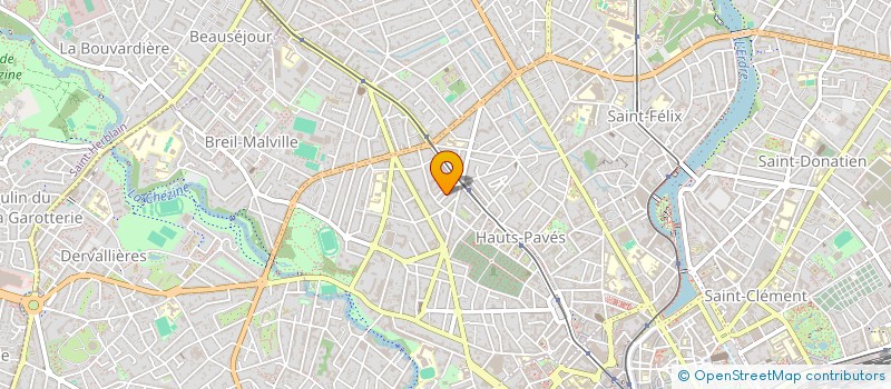 localisation de l'entreprise EGLISE UNIVERSELLE DU SAINT ESPRIT à NANTES