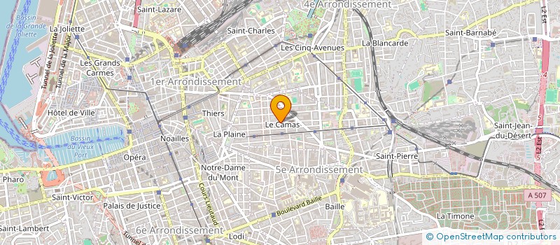 localisation de l'entreprise EGLLAD à MARSEILLE