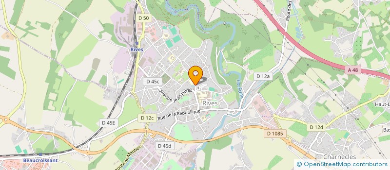 localisation de l'entreprise EGLOLILOU à GRENOBLE