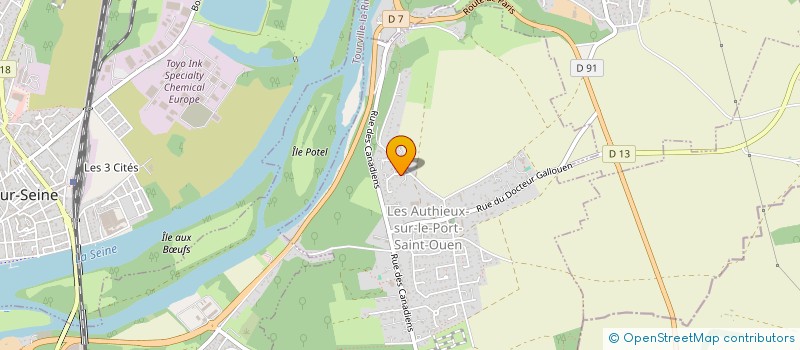 localisation de l'entreprise EGM  LES AUTHIEUX-SUR-LE-PORT-SAINT-OUEN