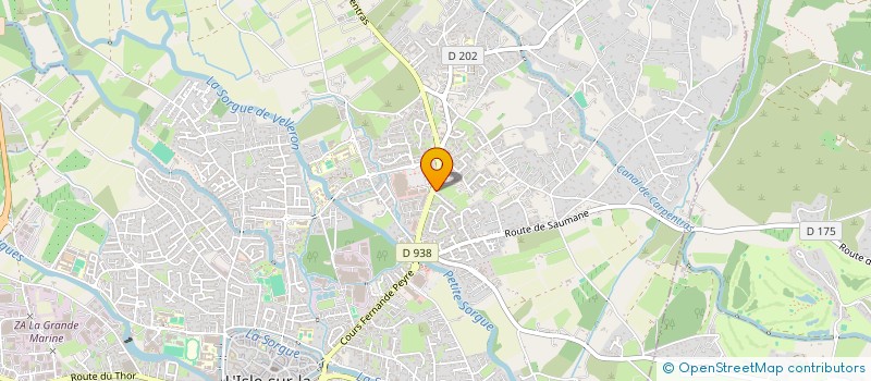 localisation de l'entreprise EGM CORP  L'ISLE-SUR-LA-SORGUE