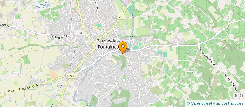 localisation de l'entreprise EGML  PERNES-LES-FONTAINES