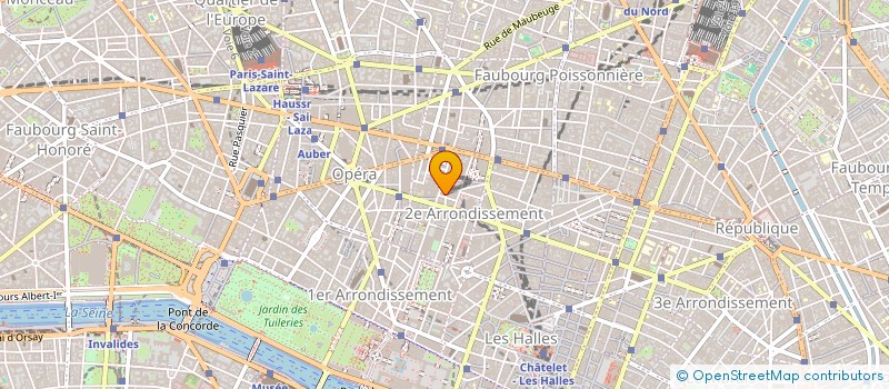 localisation de l'entreprise EGMONT INVEST  PARIS