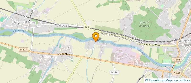 localisation de l'entreprise EGN INFORMATIQUE  SAMMERON