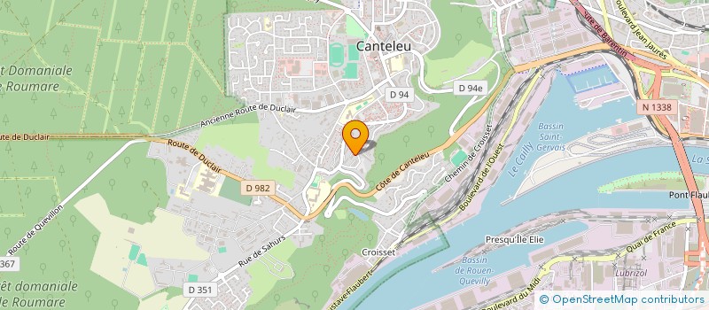 localisation de l'entreprise EGNR76 à BARENTIN