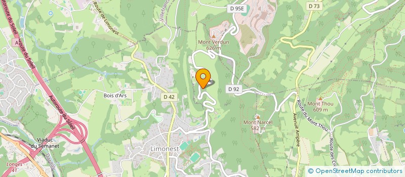 localisation de l'entreprise EGOLESS  LIMONEST