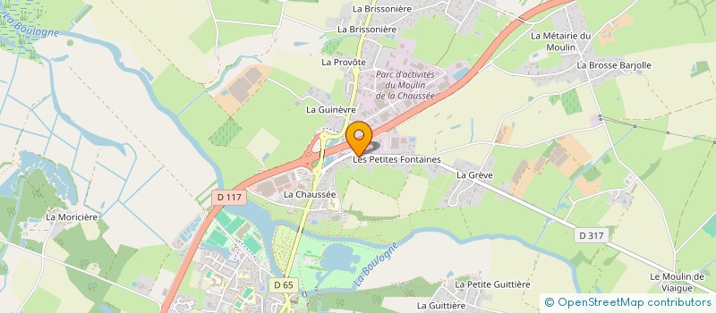 localisation de l'entreprise EGONNEAU LE BRUN à SAINT-PHILBERT-DE-GRAND-LIEU