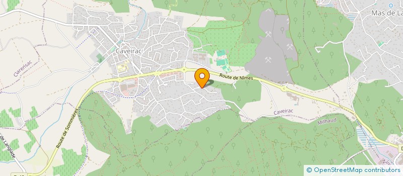 localisation de l'entreprise EGOT  CAVEIRAC