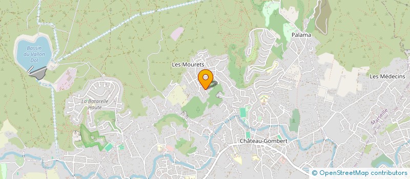 localisation de l'entreprise EGOTIK  MARSEILLE