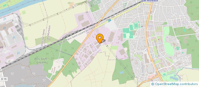 localisation de l'entreprise EGPE à MUREAUX (LES)
