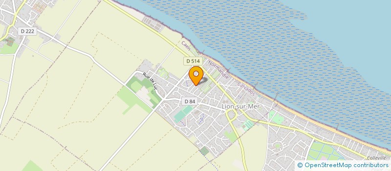 localisation de l'entreprise EGPREVENTION-NORMANDIE EURL à LION-SUR-MER