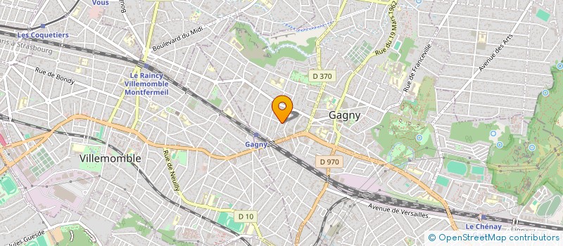 localisation de l'entreprise EGR CONSULTING à GAGNY