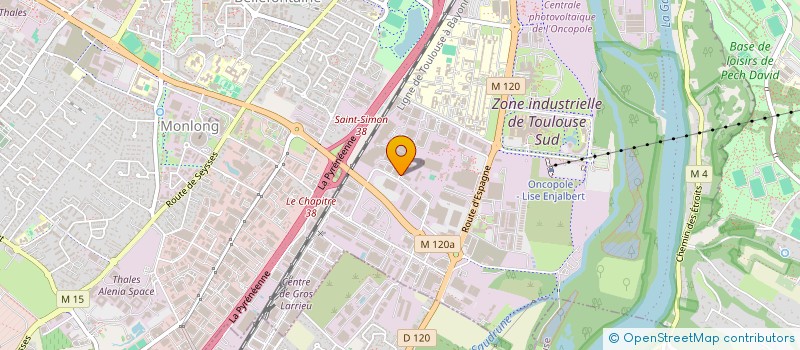 localisation de l'entreprise EGR-DECO à TOULOUSE