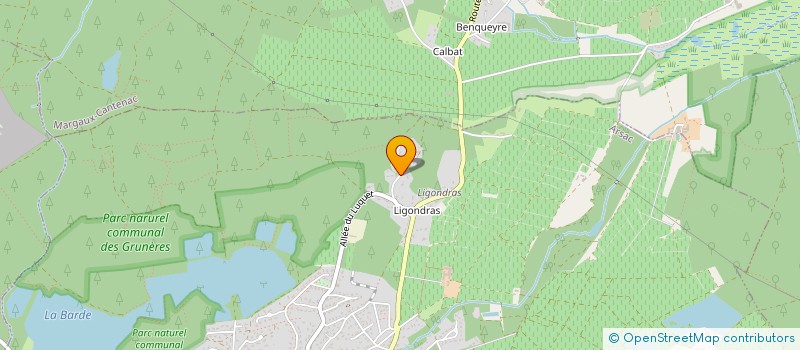 localisation de l'entreprise EGREGORE SOLUTIONS & DEVELOPMENT  ARSAC