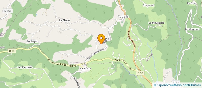 localisation de l'entreprise EGRSABICH  TUDEILS