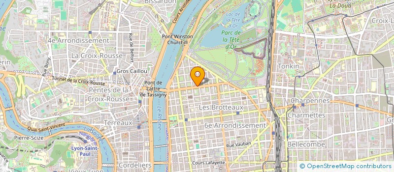 localisation de l'entreprise EGS DEVELOPPEMENT  LYON