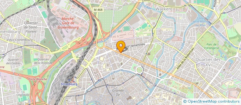 localisation de l'entreprise EGS'ELEC à STRASBOURG