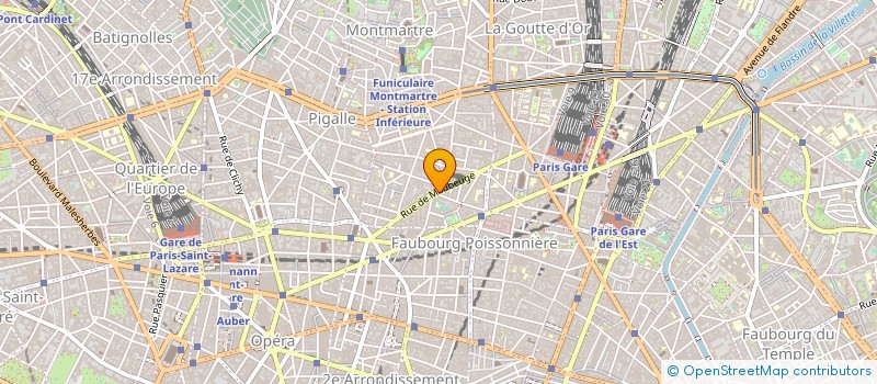 localisation de l'entreprise EGS INTERIM à PARIS