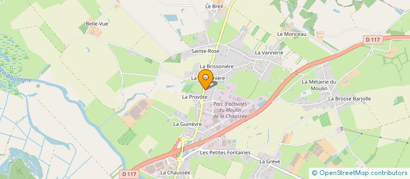 localisation de l'entreprise EGSCMI à SAINT-PHILBERT-DE-GRAND-LIEU