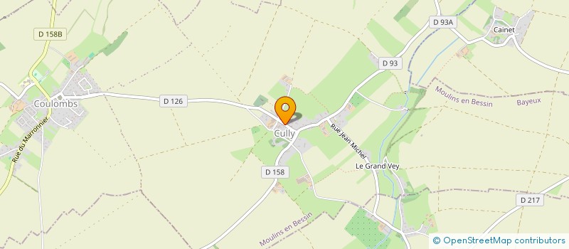 localisation de l'entreprise EGSL  BAZENVILLE