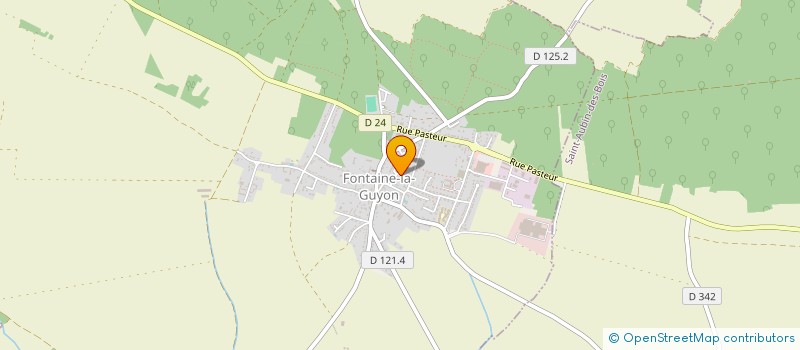 localisation de l'entreprise EGSM à FONTAINE-LA-GUYON