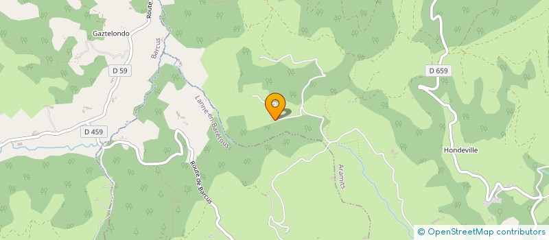 localisation de l'entreprise EGSY ELEC  ARAMITS