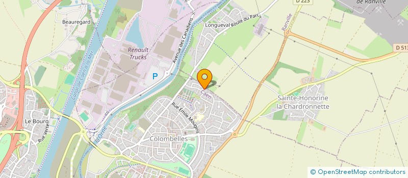 localisation de l'entreprise EGTBO  COLOMBELLES