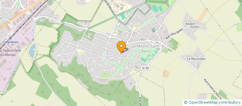 localisation de l'entreprise EGTC  MAUREPAS