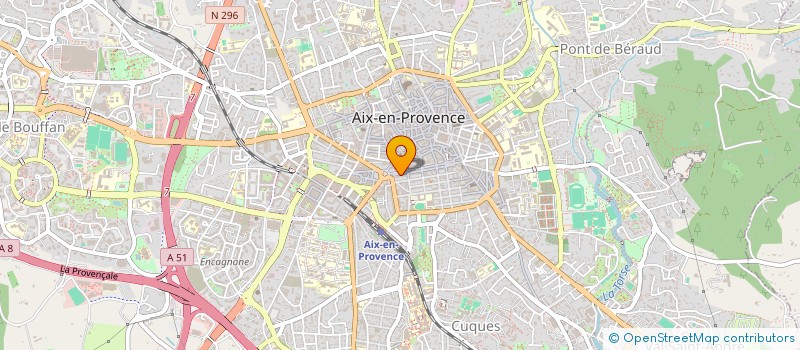 localisation de l'entreprise EGUILLES CEBO à AIX-EN-PROVENCE