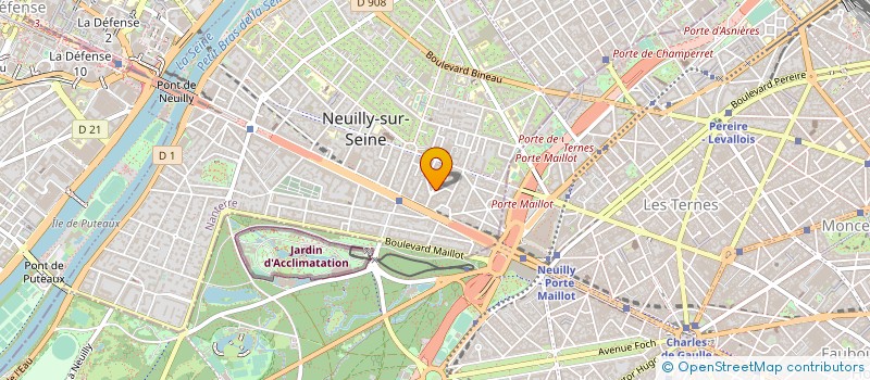 localisation de l'entreprise EGUILLY à NEUILLY-SUR-SEINE