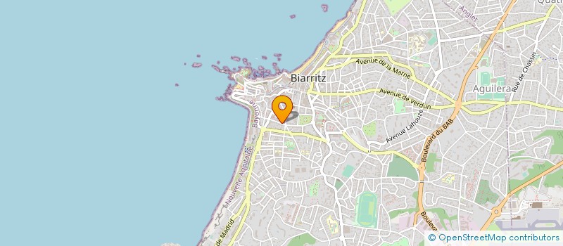localisation de l'entreprise EGUSKI à BIARRITZ
