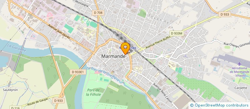 localisation de l'entreprise EGYCUIR à MARMANDE