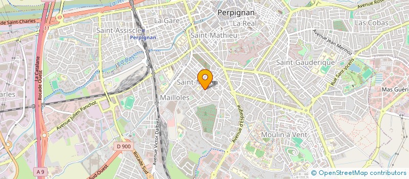localisation de l'entreprise EH ALORS à PERPIGNAN