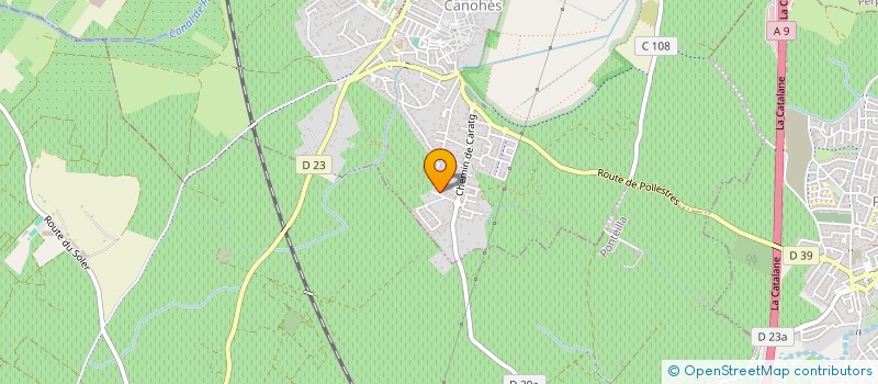 localisation de l'entreprise EH BUSINESS à CANOHES