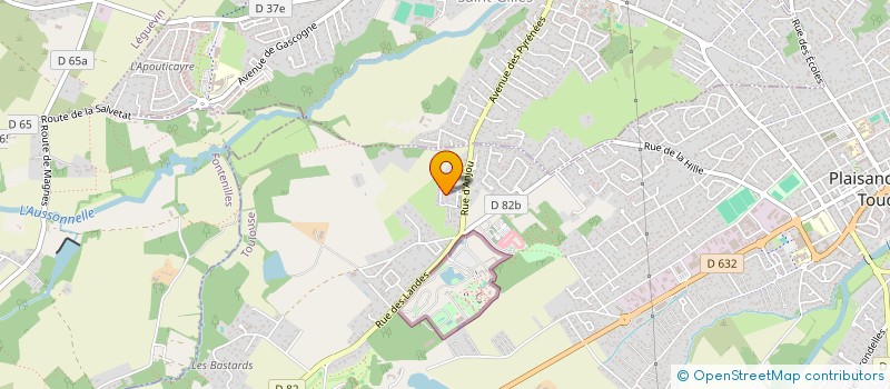 localisation de l'entreprise EH COMPAGNIES  PLAISANCE-DU-TOUCH