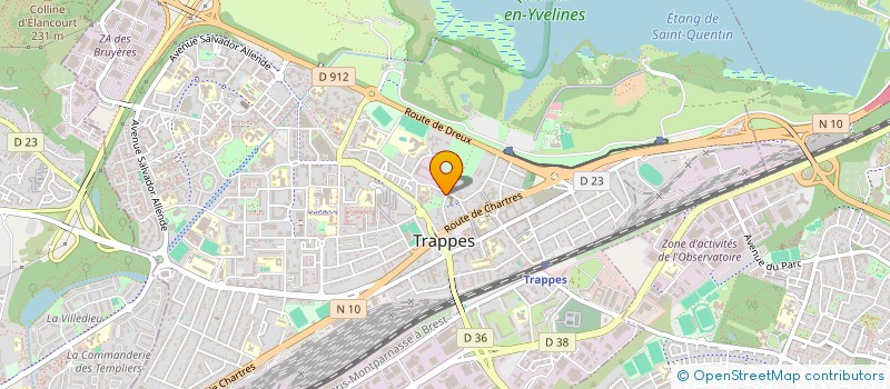 localisation de l'entreprise EH CONSULT à TRAPPES