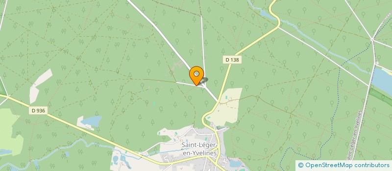 localisation de l'entreprise EH-EXPERTISES HABITAT  SAINT-LEGER-EN-YVELINES