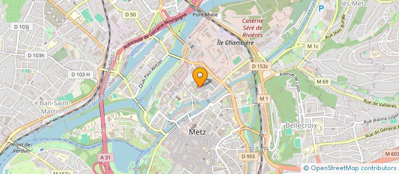 localisation de l'entreprise EH GROUPE  METZ