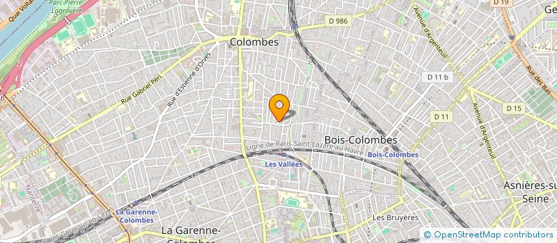 localisation de l'entreprise EH-HOP à COLOMBES