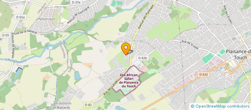 localisation de l'entreprise EH IMMOBILIER  PLAISANCE-DU-TOUCH